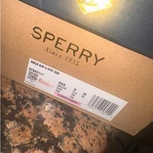 Sperry Gold A/O 2-Eye Tan Shoes